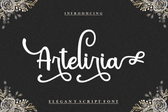Arteliria Script: A Vintage Font for Modern Branding