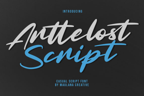 Arttelost Script: A Handwritten Font with Modern Flair