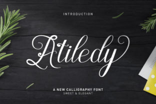 Atiledy Script: A Modern Classic for Bold Branding