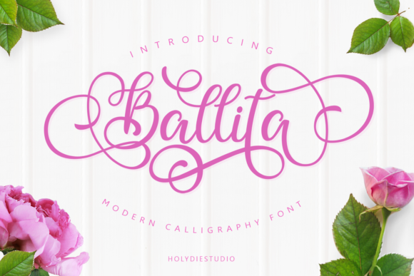 Ballita Script: The Versatile Modern Calligraphy Font