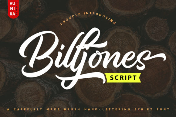 Billjones Brush Script: Authentic Character for Modern Design