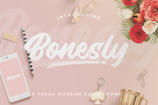 Bring Authentic Character to Your Work with Bonesly Script