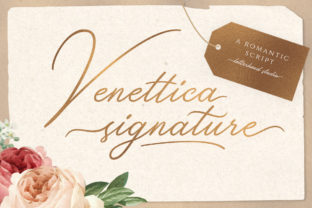 Bring Romantic Elegance to Your Projects with Venettica Script