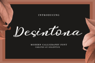Desintona Script: A Modern Script with Authentic Vibe