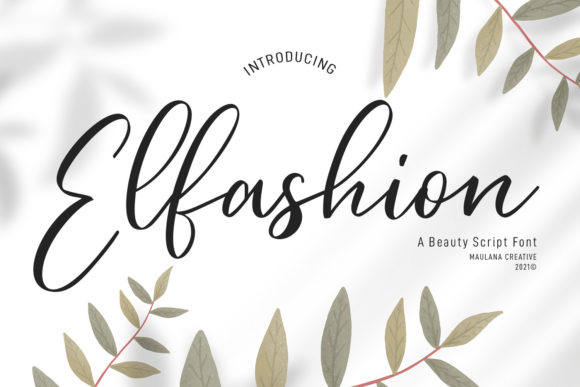 Elfashion Beauty Script: Elevating Your Creative Projects with Elegant Typography