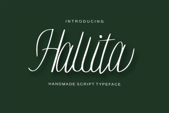 Hallita Script: A Modern Script for Elegant Design
