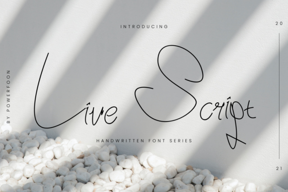 Live Script: A Graceful Typeface for Modern Creators