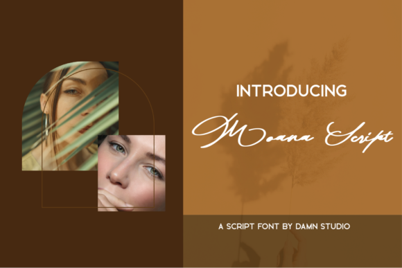 Moana Script: Elevating Brand Identity with Refined Elegance