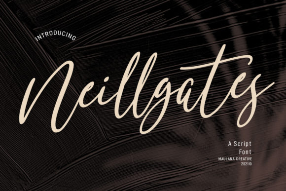 Neillgates Script: A Fresh Take on Classic Calligraphy