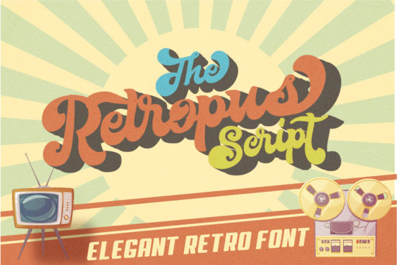 Retropus Script: Crafting Authentic Brand Character